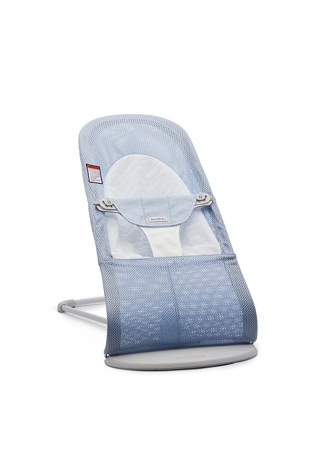 BABYBJORN هزاز بouncer Balance Soft، شبكة، أزرق سماوي/ أبيض - Image 2